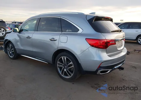 2017 Acura Mdx Advance Package из США, поврежденный, VIN 5FRYD4H85HB011256